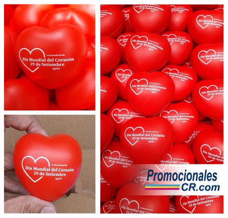 Corazones Anti Estrés Promocionales